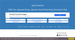 Desktop Screenshot of japanpassions.com